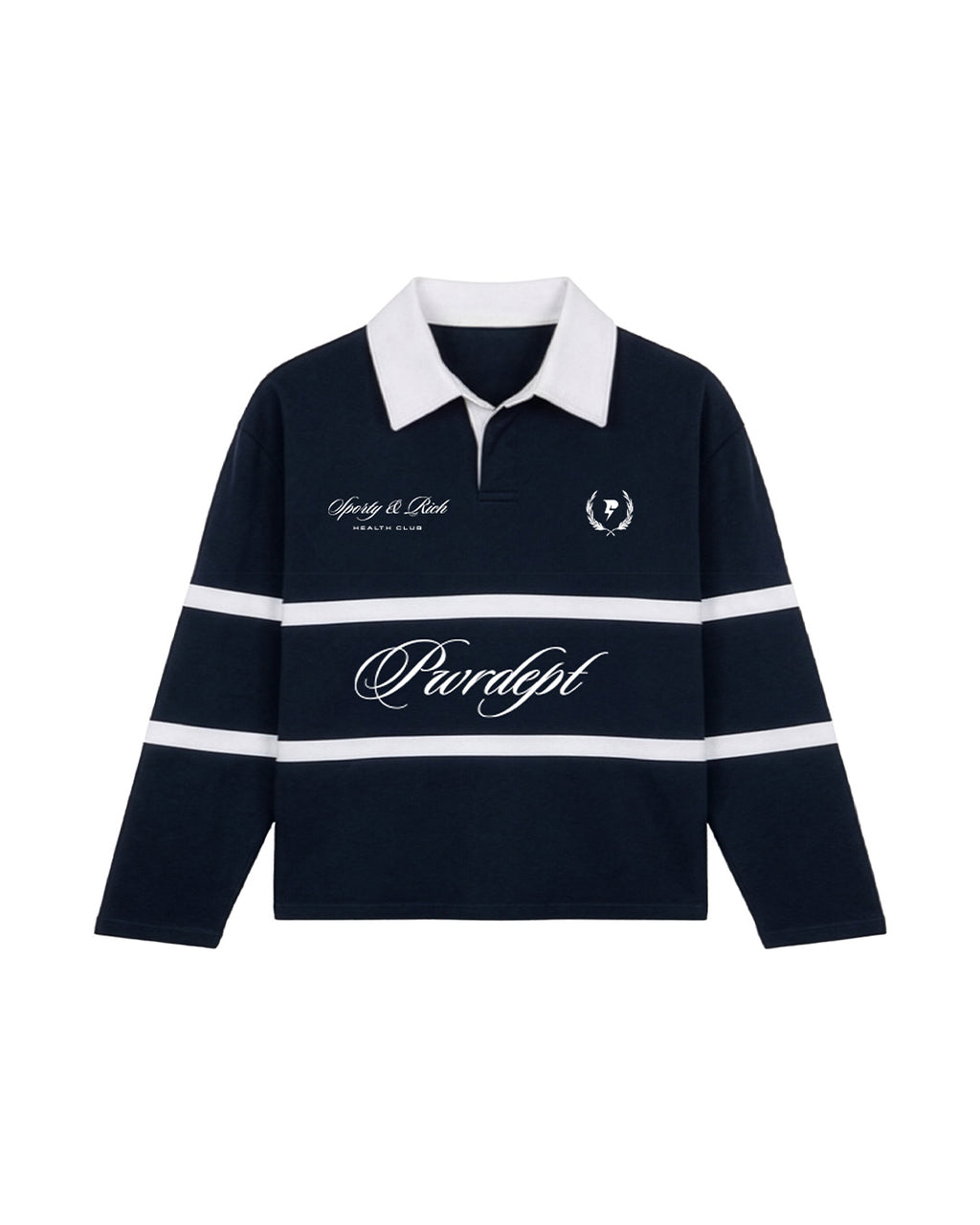 LONG SLEEVE POLO - NAVY
