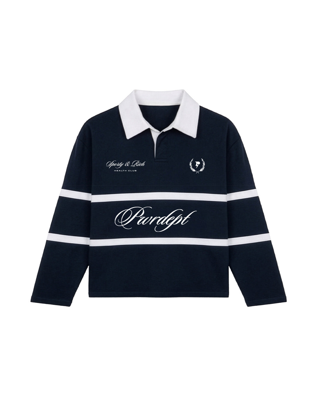 LONG SLEEVE POLO - NAVY